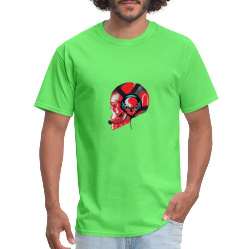 red head gaming logo no background transparent - Men's T-Shirt