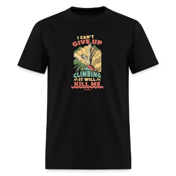 Climb - Men's T-Shirt - black - Front - Jose (178cm)