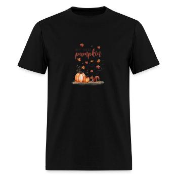 Hey There Pumpkin - Men's T-Shirt - black - Front - Jose (178cm)
