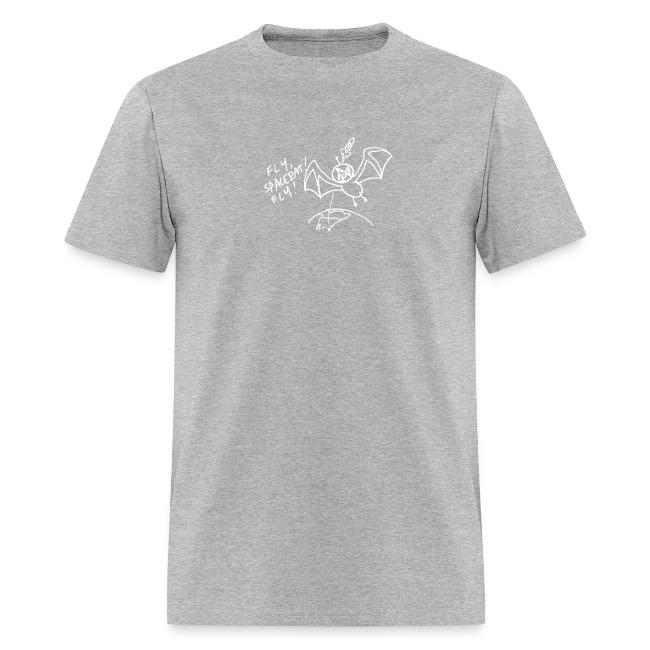 Fly Space Bat Fly Ladie's Tee (Dark)