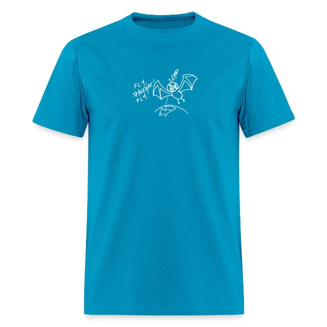 Fly Space Bat Fly Ladie's Tee (Dark)