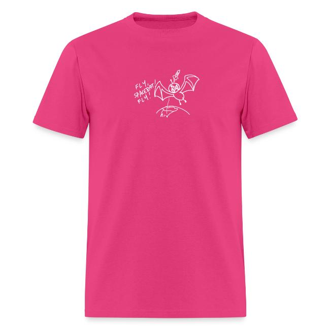 Fly Space Bat Fly Ladie's Tee (Dark)