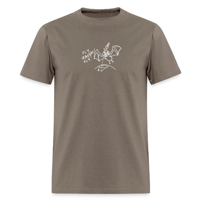Fly Space Bat Fly Ladie's Tee (Dark)