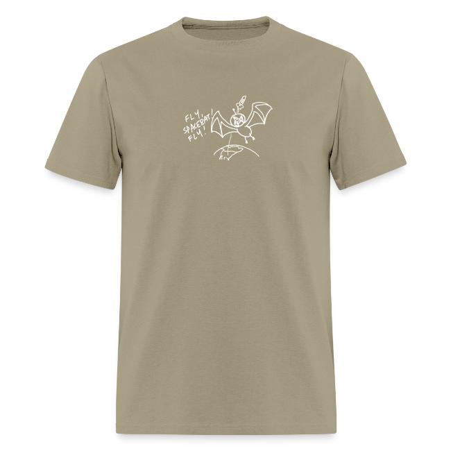 Fly Space Bat Fly Ladie's Tee (Dark)