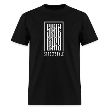 Skateboard Street Style Skateboarder Skateboarding - Men's T-Shirt - black - Front - Jose (178cm)