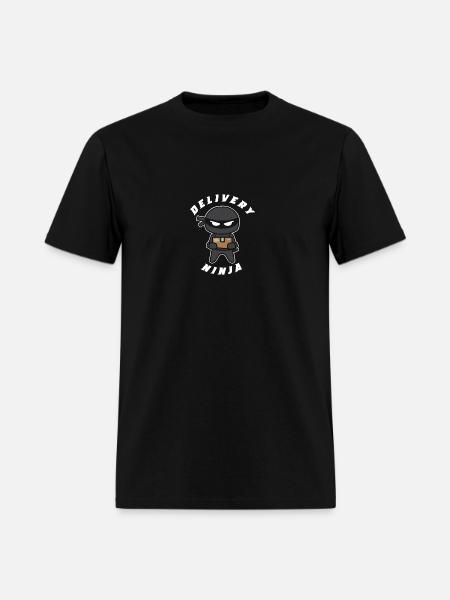 Delivery Ninja - Men's T-Shirt - black