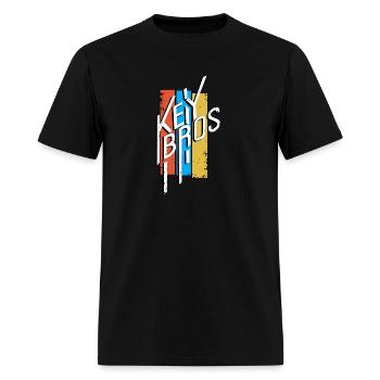 gift key bros - Men's T-Shirt - black - Front - Jose (178cm)