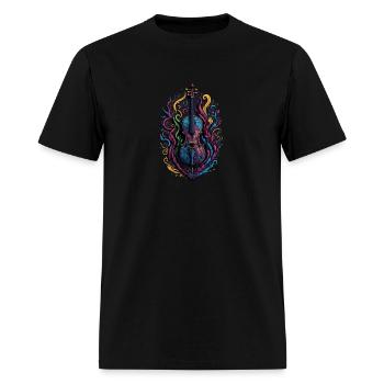 Music is a universal language that transcends bord - Men's T-Shirt - black - Front - Jose (178cm)