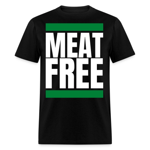 MEAT FREE | Vegan Bodybuilding Vegan Straight Edge - Men's T-Shirt
