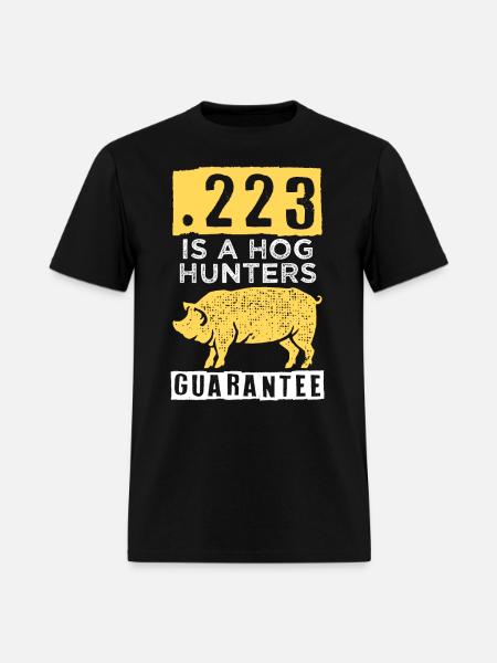 Hog Hunting, boar hunter - Men's T-Shirt - black