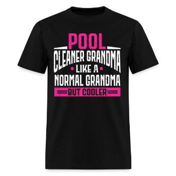 Pool Cleaner Maintenance Swimming Pool Expert - Men's T-Shirt - black - Front - Jose (178cm)
