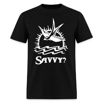 Disney Savvy Captain Jack Sparro Pirates of the Ca - Men's T-Shirt - black - Front - Jose (178cm)