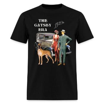 Roaring Twenties The Gatsby Era - Men's T-Shirt - black - Front - Jose (178cm)