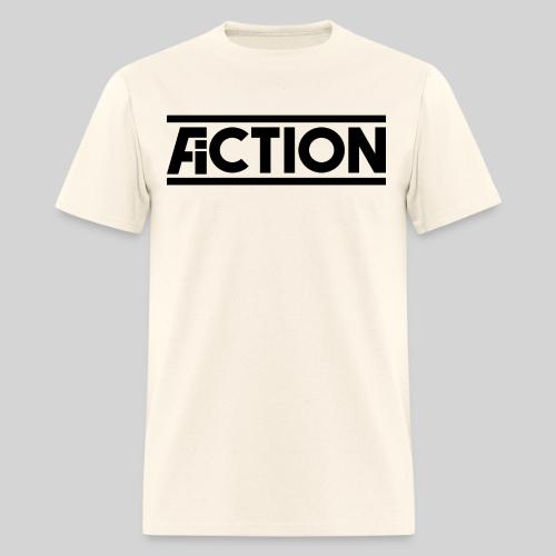 Action Fiction Logo (Black) - Men's T-Shirt