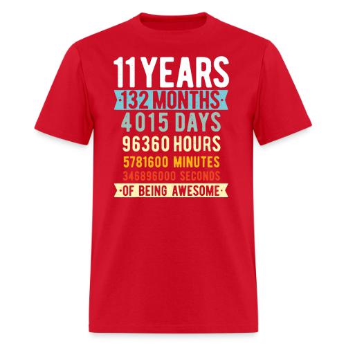 11th Birthday 11 Years Old Vintage - Men's T-Shirt