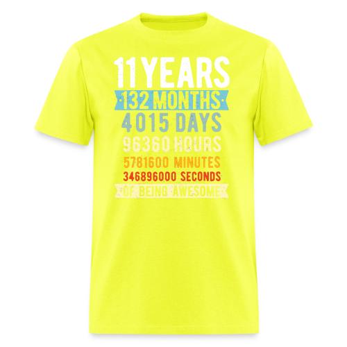 11th Birthday 11 Years Old Vintage - Men's T-Shirt