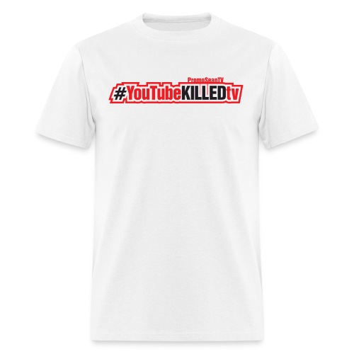 youtube killed tv tshirt print2 png - Men's T-Shirt
