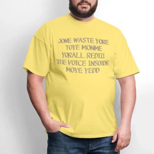 Jone Waste Yore Toye Oil Painting - Men's T-Shirt