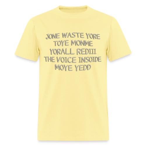 Jone Waste Yore Toye Oil Painting - Men's T-Shirt