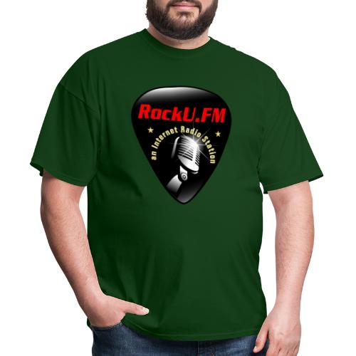 RockU FM Logo - Men's T-Shirt