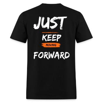 keep forward - Men's T-Shirt - black - Back - Jose (178cm)