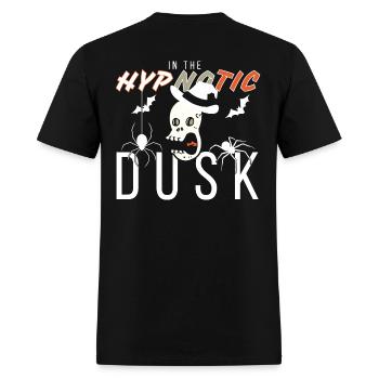 Halloween ready hypnotic dusk - Men's T-Shirt - black - Back - Jose (178cm)