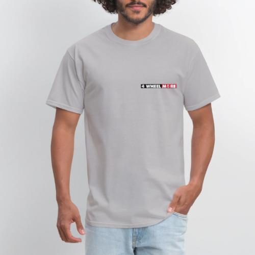 4 Wheel More Rectangle Logo - Men's T-Shirt