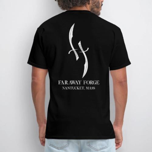 Faraway Forge BIG logo - Black - Men's T-Shirt