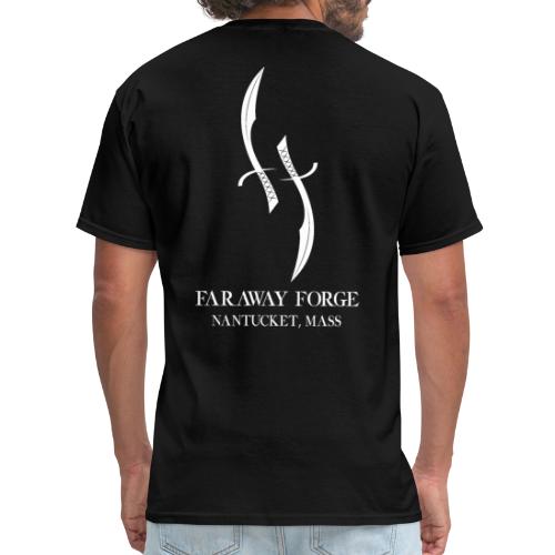 Faraway Forge BIG logo - Black - Men's T-Shirt