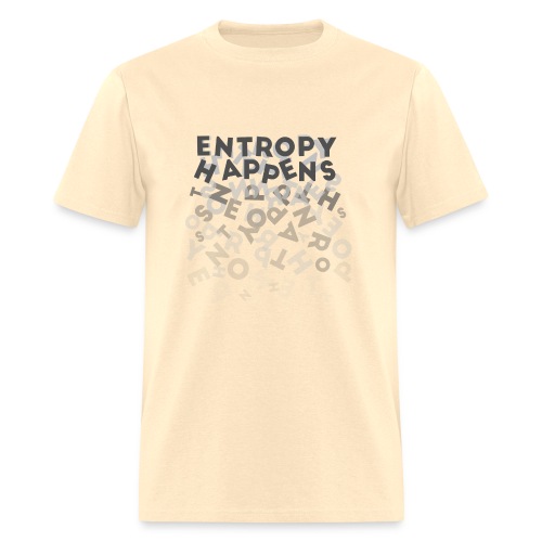 Entropy Happens - Fading Design - Men's T-Shirt