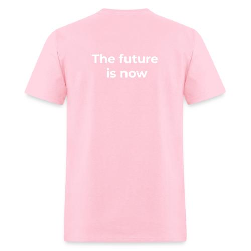 The future is electric/The future is now - Men's T-Shirt