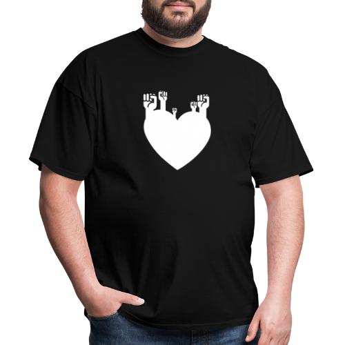 Heart of Fists Black - Men's T-Shirt