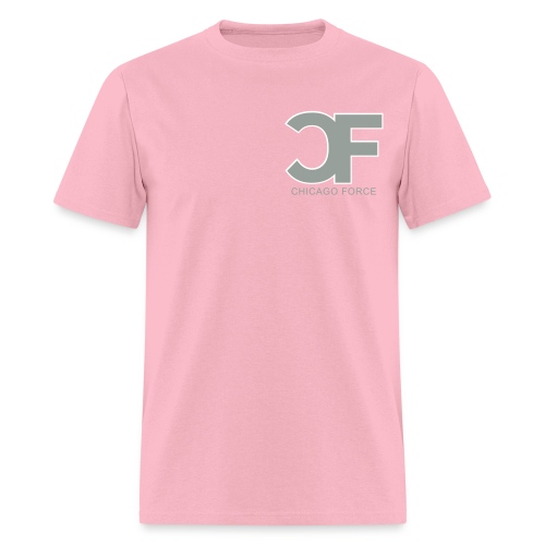 CF Logo Original vector w Chicago Force - Men's T-Shirt