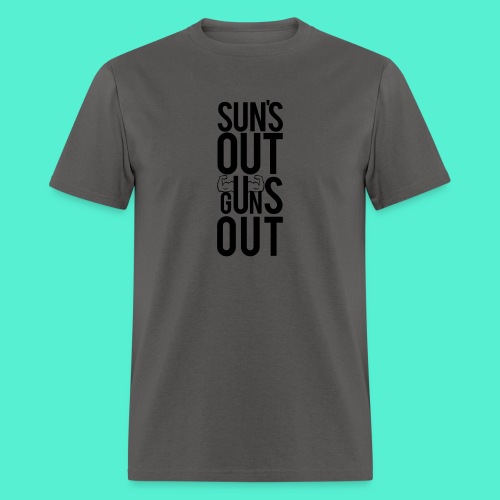 Suns Out Gym Motivation - Men's T-Shirt