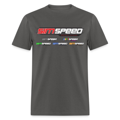Sim Speed Logos 2000px - Men's T-Shirt