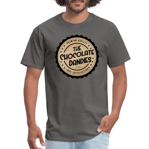 Chocolate Dandies Logo Large w Kraft - Men's T-Shirt