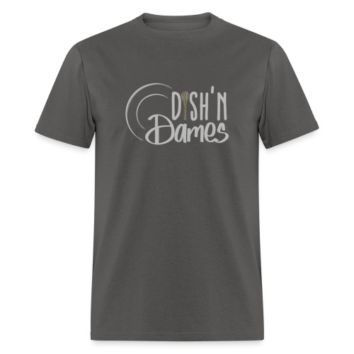 Dish'n Dames White & Gold Logo - Men's T-Shirt
