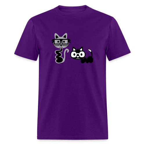 Big Eyed, Cute Alien Cats - Men's T-Shirt