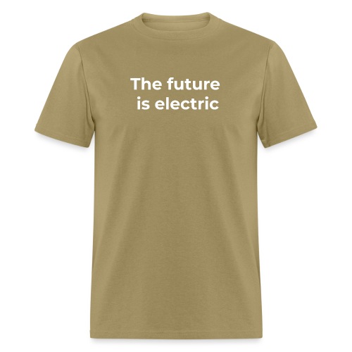 The future is electric - Men's T-Shirt