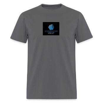 jayden produde cube club - Men's T-Shirt - charcoal - Front - Jose (178cm)