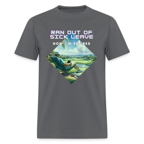 Farewell Office, Hello Greens! - Funny Retirement - Men's T-Shirt