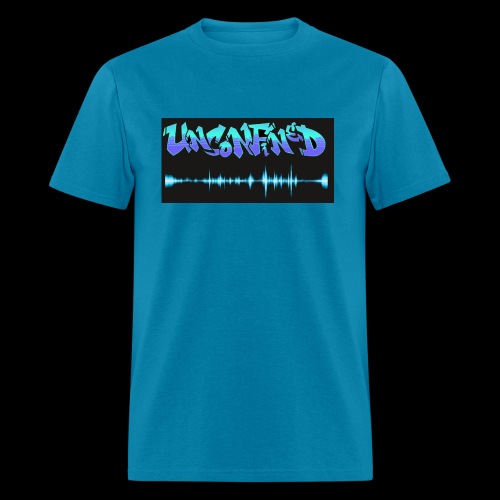 unconfined design1 - Men's T-Shirt