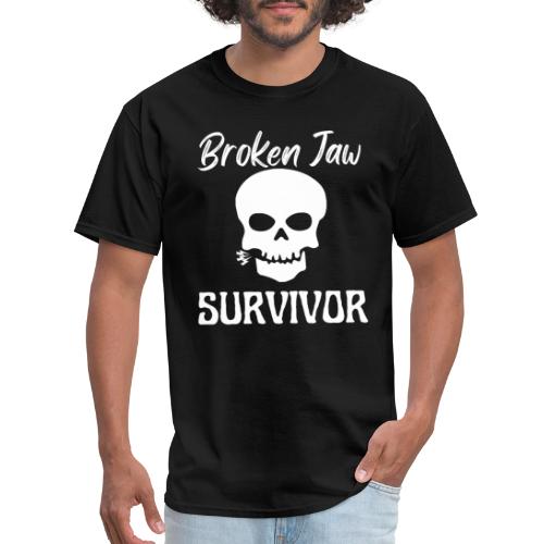 Broken Jaw Survivor Tee Funny Jaw Bone Fracture - Men's T-Shirt