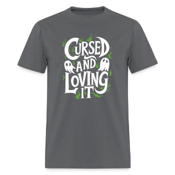 Ghost Bait Halloween Parapsychology Paranormal Gho - Men's T-Shirt - charcoal - Front - Jose (178cm)