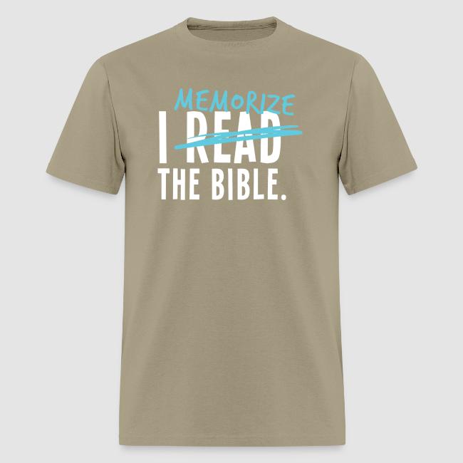 I Memorize the Bible
