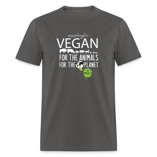 unapologetic VEGAN - Men's T-Shirt