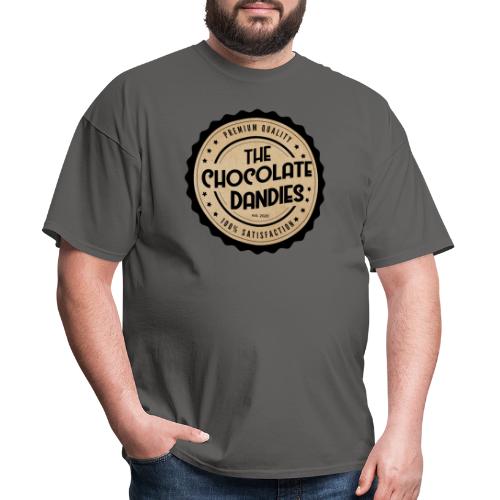 Chocolate Dandies Logo Large w Kraft - Men's T-Shirt