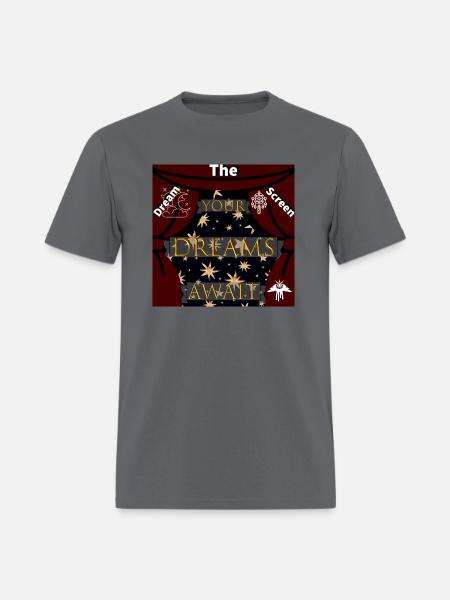 The Dream Screen - Men's T-Shirt - charcoal