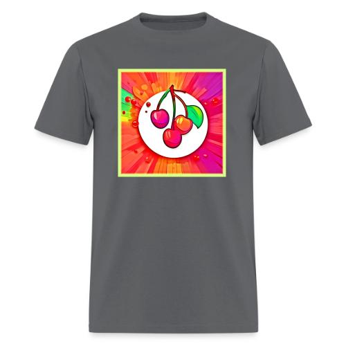 Cherry Pop Art Burst - Men's T-Shirt