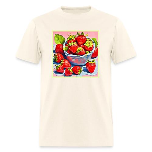 Fresh Strawberry Bowl - Men's T-Shirt